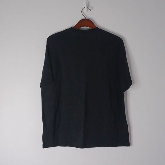 Black Graphic Mens  T-Shirt - Picture 3 of 6